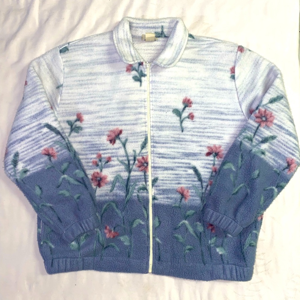Vintage TEDDI Floral Grandma Jacket